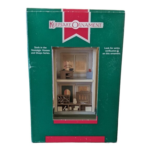 Hallmark Keepsake Ornament US Post Office 1989 Nostalgic Shops - Picture 6 of 6
